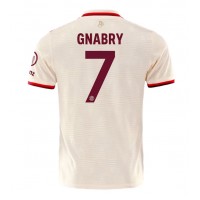 Camisa de time de futebol Bayern Munich Serge Gnabry #7 Replicas 3º Equipamento 2024-25 Manga Curta